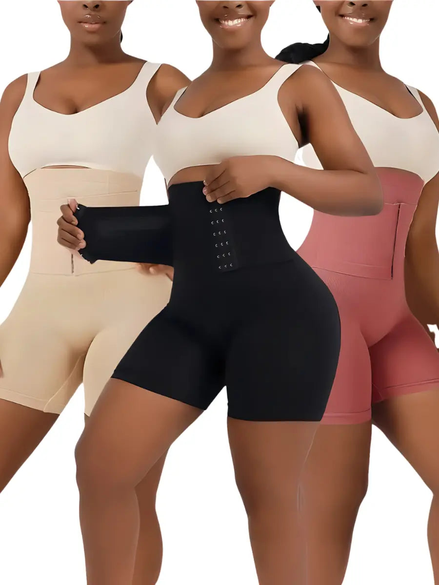 Cinta Modeladora ShortFit™ - Alta Compressão e Conforto 360°